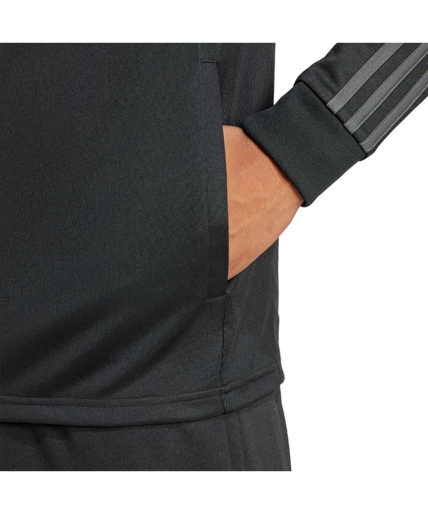 Tröja och byxset Aero Lady Sereno Cut 3-ränder Träningsdräkt IZA33 Sex S [Adidas] Herr Svart/Grå (IW9220)