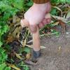 2/3Pcs Hand Dibber Stainless Steel Garden Dibber With Wood Handle Gardening Tool for Sowing Transplanting Planting Bulb Digging