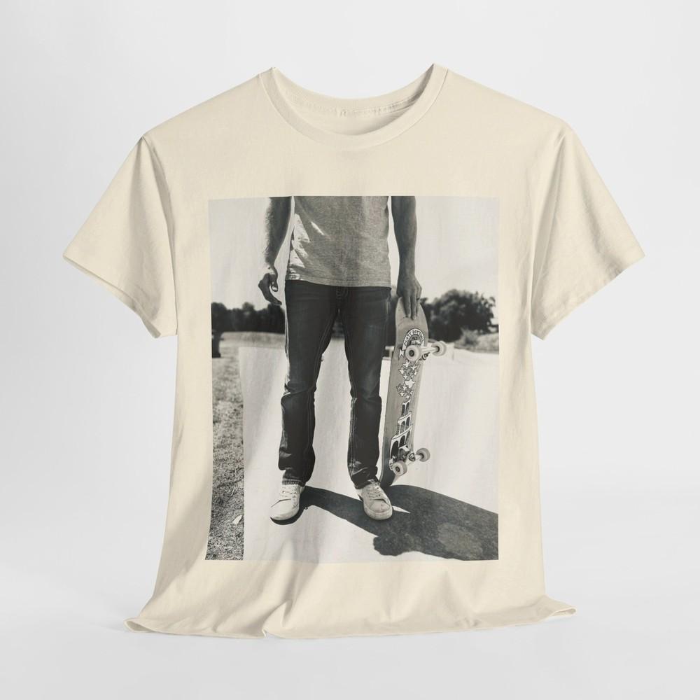 Original Skateboarding Photography Cotton T-Shirt Unisex Unisex T-Shirt M