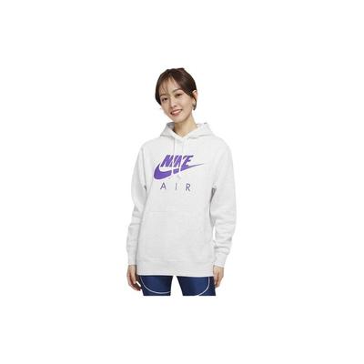 Sudadera con Capucha Holgada con Logo para Mujer Sudaderas Blancas DA3192-066