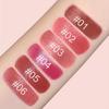 Feuchtigkeitsspendender Lippenstift mit Kreide, samtig, feuchtigkeitsspendender Lipgloss mit Spiegel, hinterlässt keinen Fleck, wasserfester Lippenstift sorgt für ein schönes, glänzendes Lippen-Make-up
