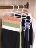 1pc 5-layer Multifunctional Pants Hanger For Storing Ties Scarves And Pants