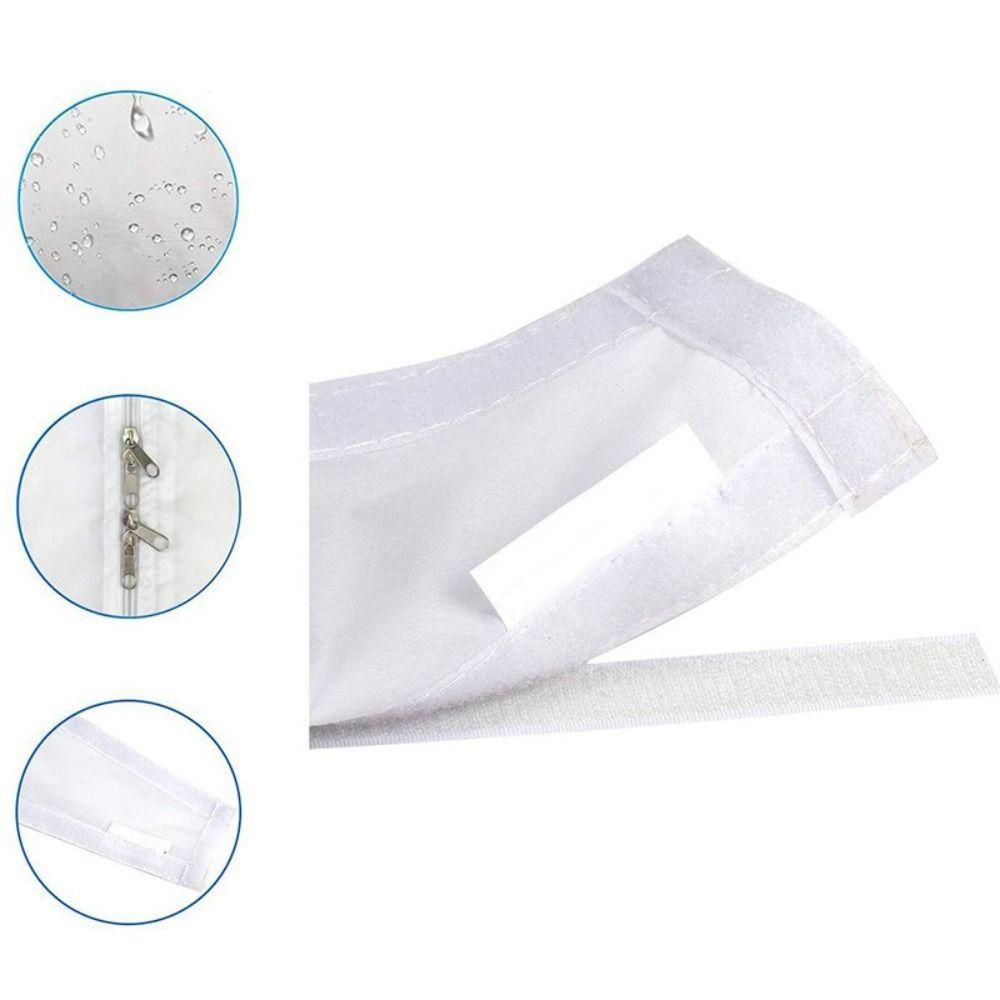 White Color Portable Air Conditioner Windproof Air Conditioner Cover  Air Conditioning Units