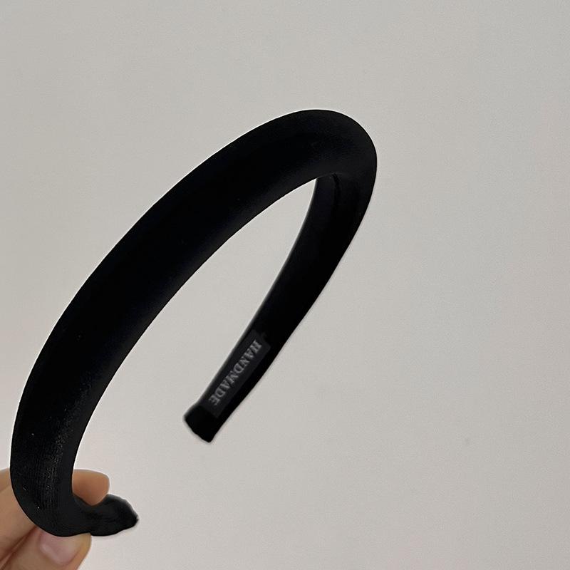 1.5cm Width High grade velvet Hair Bands headband retro slim edge hair clip new autumn outerwear style solid color Hair Hoops