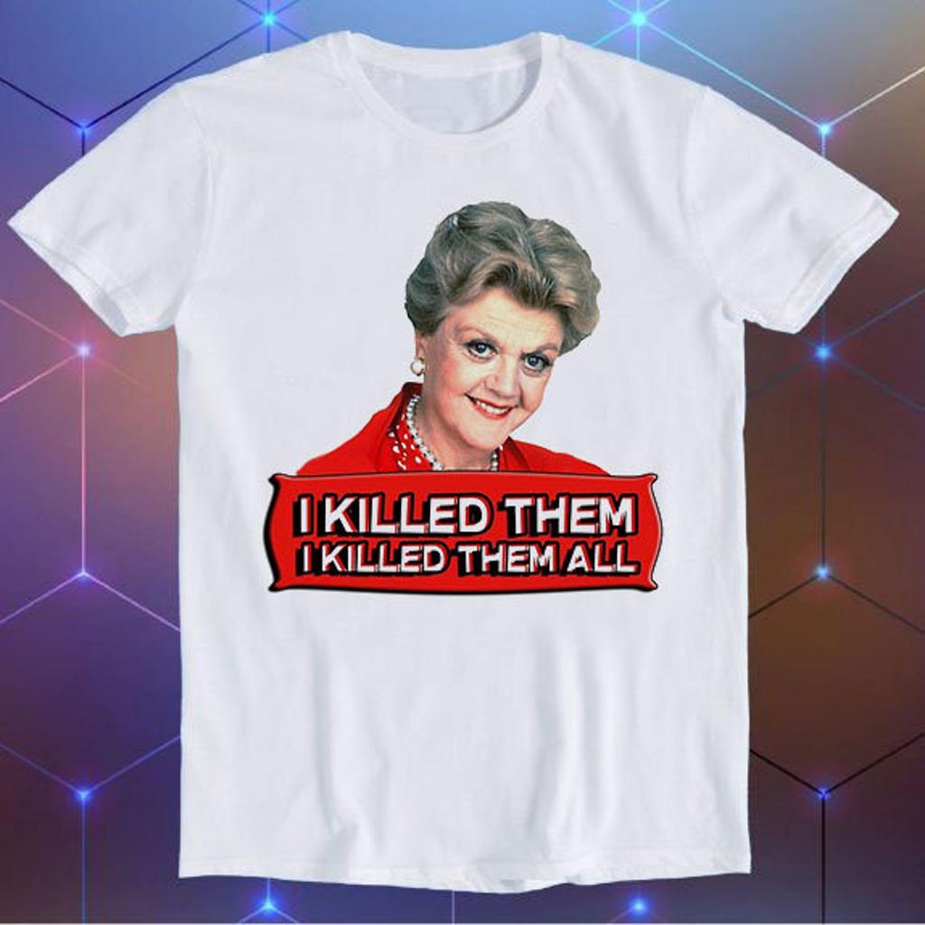 Jessica Fletcher Ich habe sie alle getötet Mord ist ihr Hobby Parodie Meme Film Musik Cool Lustiges Geschenk T-Shirt E214