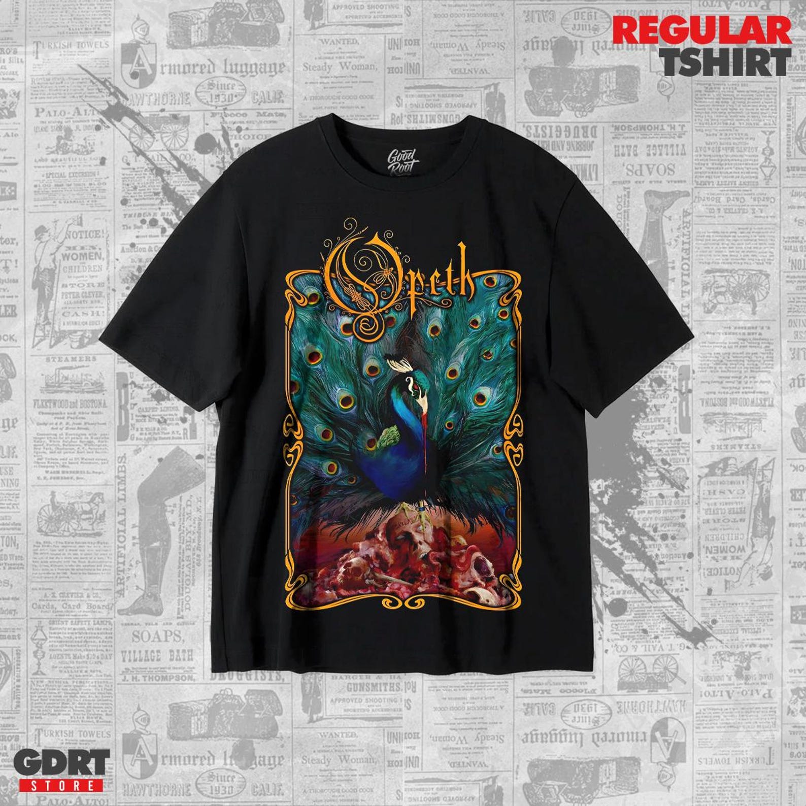 Opeth T shirt - Sorceress Albums - Unisex Heavy Shirt XL