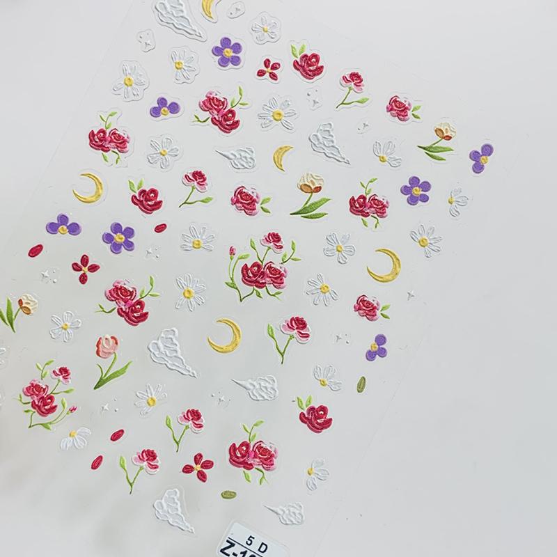 

Простота Изысканный Цветок Маргаритки Рельефный 3D Наклейка Весна Лето Наклейка Для Ногтей Украшения Наклейка Маникюр Сделай Сам as the picture