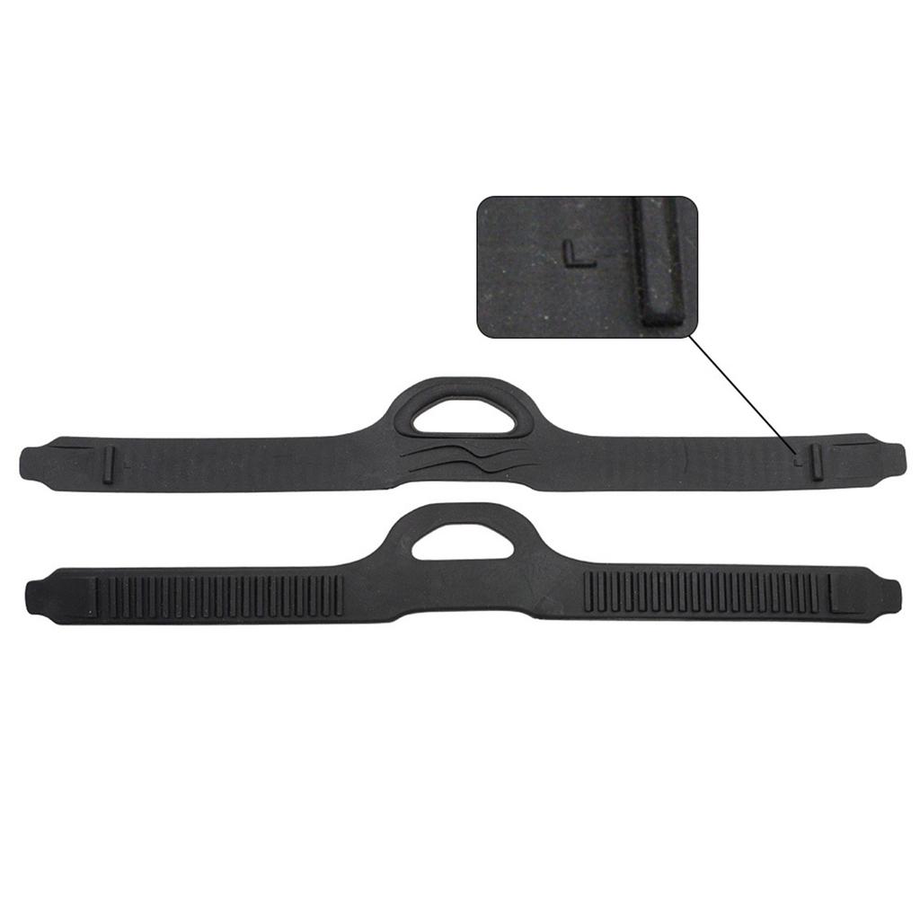 1Pair Scubas Diving Snorkeling Swim Fin Strap Fin Replacement Buckle Strap Adjustable Underwater Fin Buckle Strap