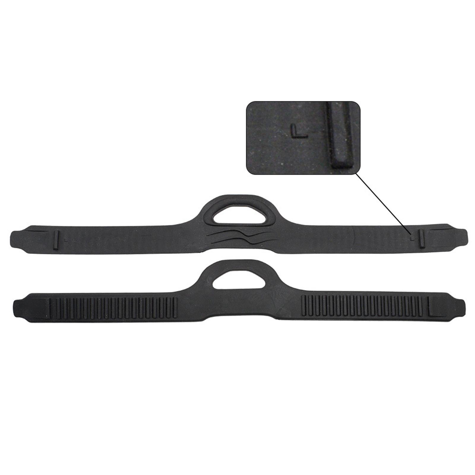 1Pair Scubas Diving Snorkeling Swim Fin Strap Fin Replacement Buckle Strap Adjustable Underwater Fin Buckle Strap L