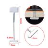 50/500Pcs Replacement Steel Needles For Ceramic Tile Leveling System Clips Wedges Spacers Floor Tile Laying Construction Tools
