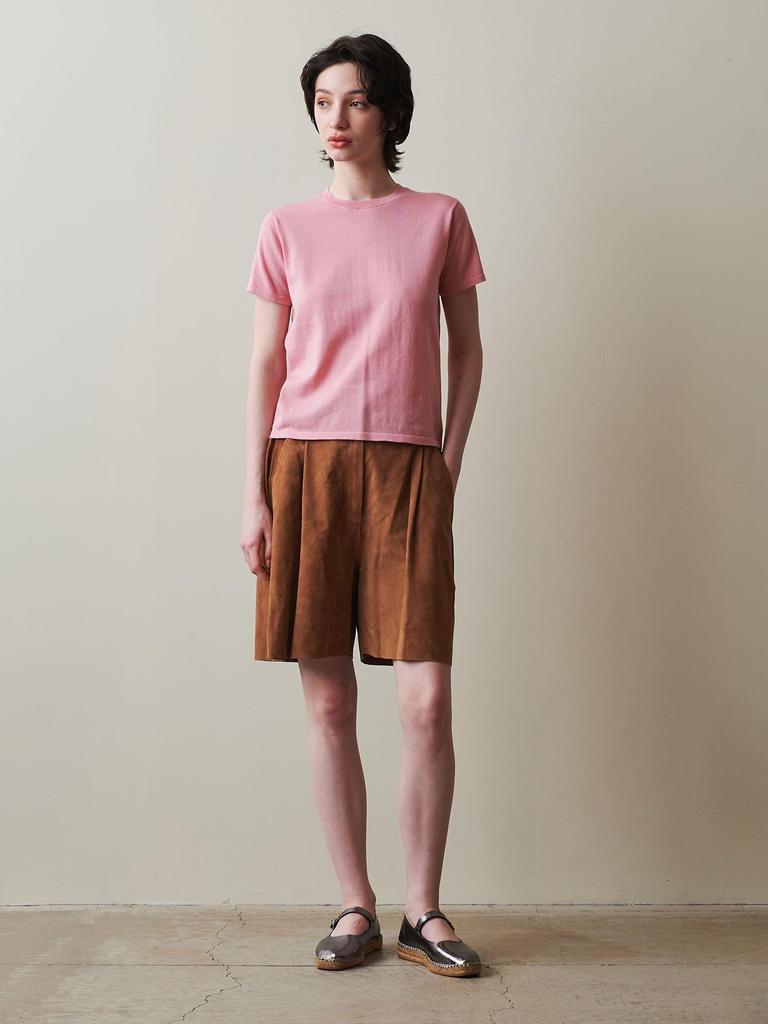 Beauty Youth United Arrows Steven Alan Cotton Short Sleeve Knit 82181990239 0300 OFF FREE & WHITE(03)