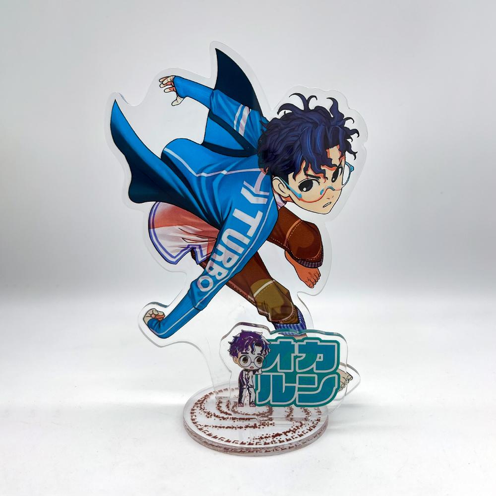 

15CM 16PCS Hot Anime Dan Da Dan Acrylic Stand Model Cosplay Characters Ornament Accessories Goods Collection Gifts 15 cm красный