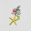 Zinc Zinc Alloy Beaded Starfish Turtle Keyring Cute Shell Tassel Pendant Ocean Style Keychain  Vacation