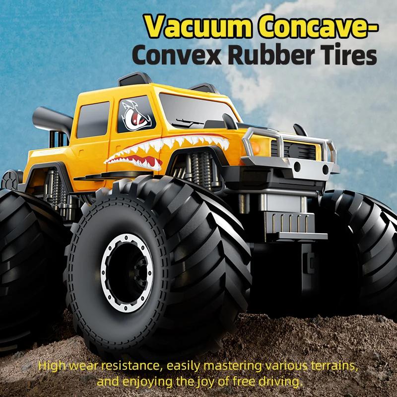 Q215 Amphibisches RC-Auto 2.4G Wasserdicht 4WD Geländegängig Hochgeschwindigkeit Kletter-Crawler Fernbedienungsfahrzeug Spielzeug für Kinder