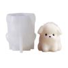 3D Dog Milk Pudding Mold Silicone Rabbit Bear Ice Cream Mold Cute Mousse Cake Molds  Home
