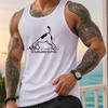Muscle-Baring Sleeveless, Trendy Design for Gym & Street Wear