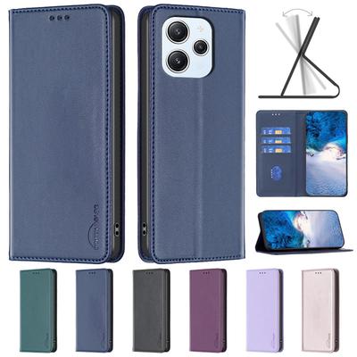 For Xiaomi Redmi 12 Case Magnetic Flip Phone Case On For Funda Xiomi XiaoMi Redmi 12 Leather Card Cover Redmi12 12C 13C Coque