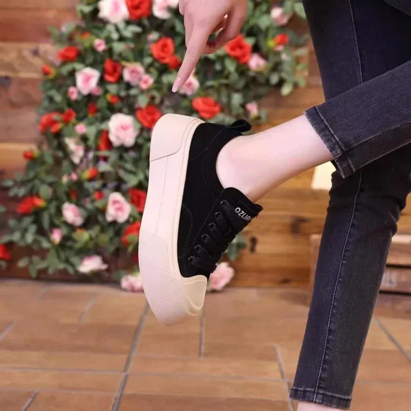 Platform Women Sneakers Leopard Designer Flats Casual Shoes Lace Up Running Sport Shoes 2025 Trend Autumn Walking Mujer Zapatos