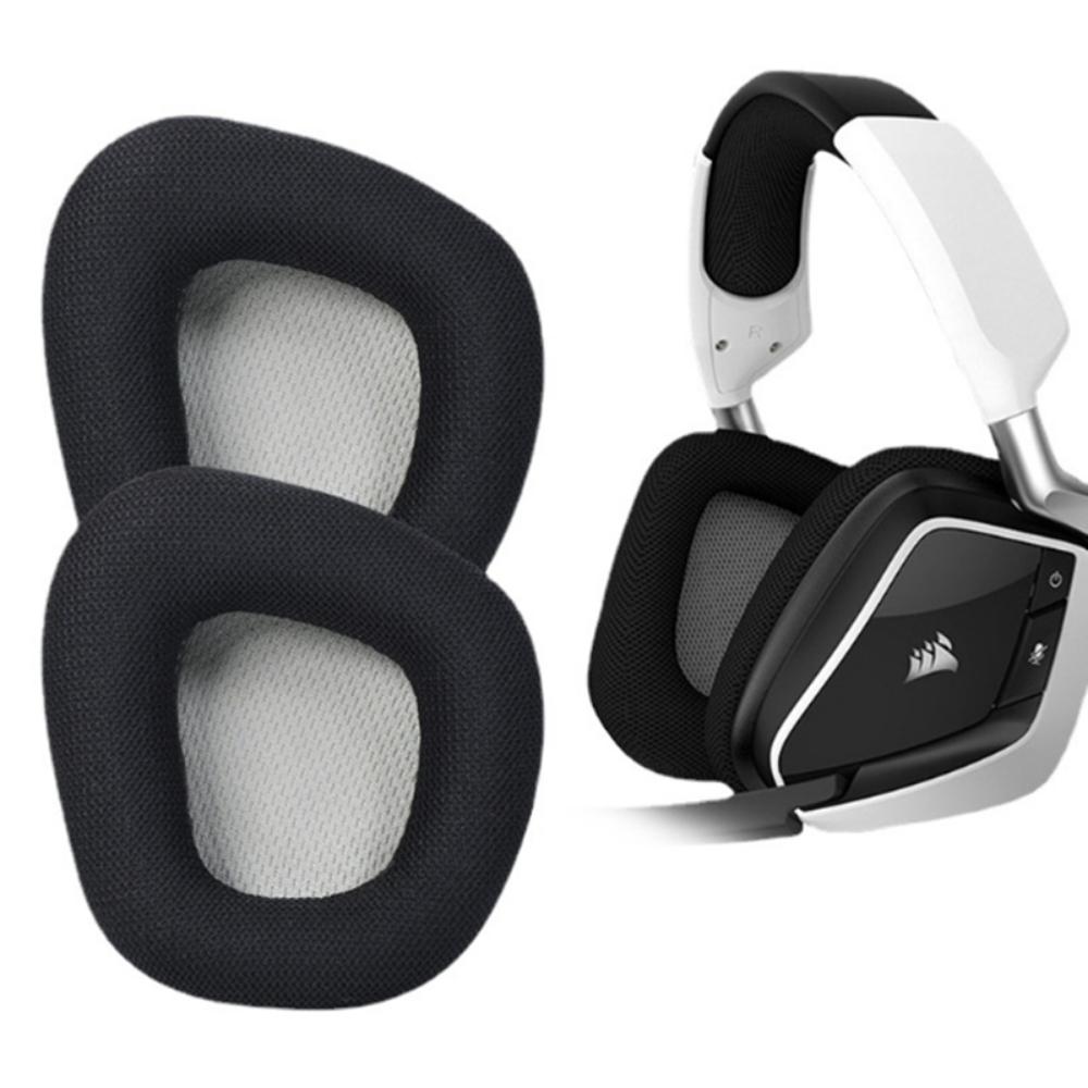 Náhradní náušníky Paměťová pěna Kryt náušníku pro Bezdrátová herní sluchátka Corsair Void PRO ELITE RGB Náušníky Náušníky