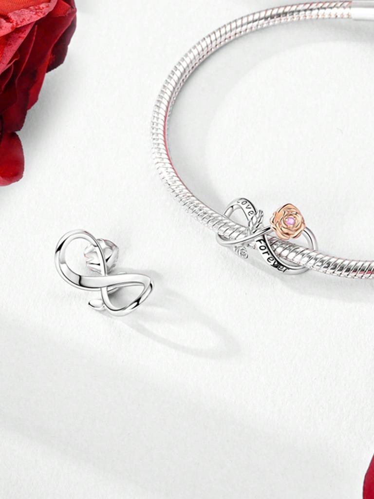Copper Plated Original Charms Lotus Bead Irisbeads Fit Bracelet Women'S Jewelry Gift