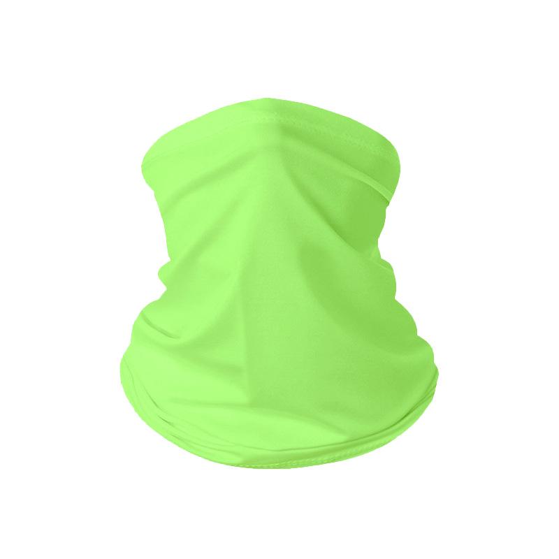 Summer Outdoor Cycling Milk Silk Face Mask: Sun Protection Neck Gaiter, Multifunctional Headscarf, Neck Warmer