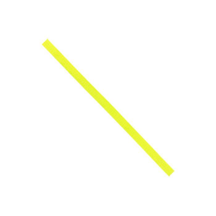 MégaCréa DIY - Mini ruban gros grain Jaune fluo 0,5 cm