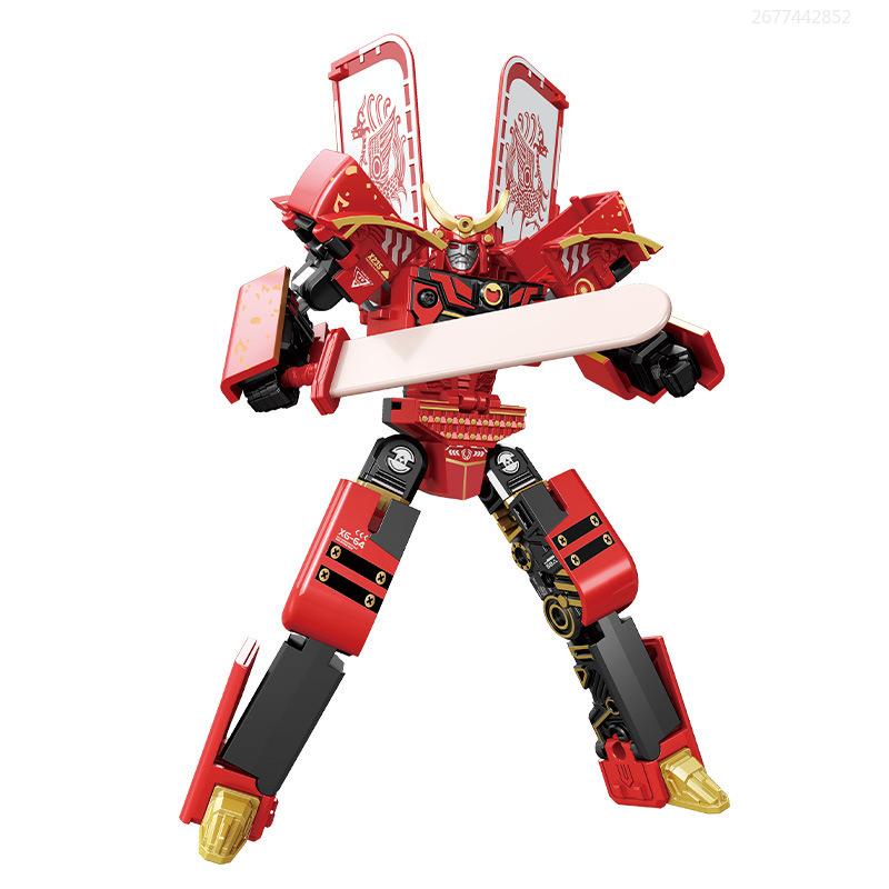 Non-Toxic Transforming Toy Ice Cream Warrior Model Children Educational Toy Children'S Robot Warrior Ice Cream Pretend Play