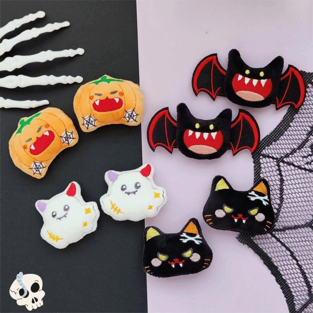 The Size of A Palm Halloween Plush Brooch Cartoon Plush Doll Accessory Halloween Accessories