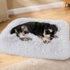 Extra Thick Warm Dog and Bed - Long Plush Winter Sleeping for, Breathable Comfortable Cozy Pet Pad