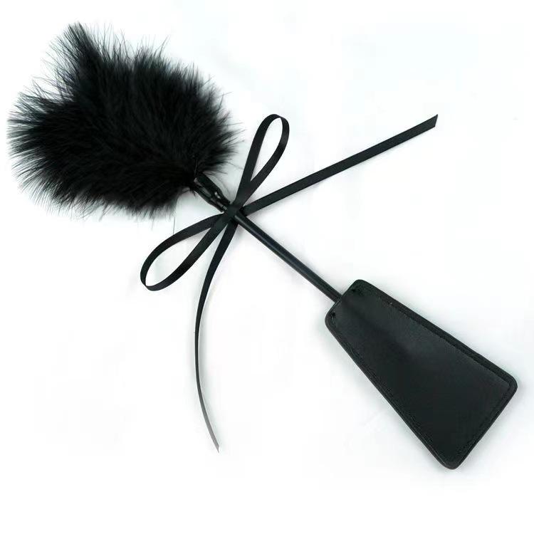 PU Leather Spiked Paddle - Couples' Flirtation and Spanking Toy.
