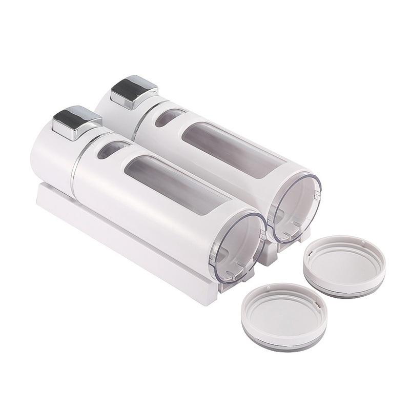 400ML Kunststoff Seifenspender & Flasche für Küche Badezimmer Seifenspender Transparent Flüssigseifenspender Heimwerkzeuge