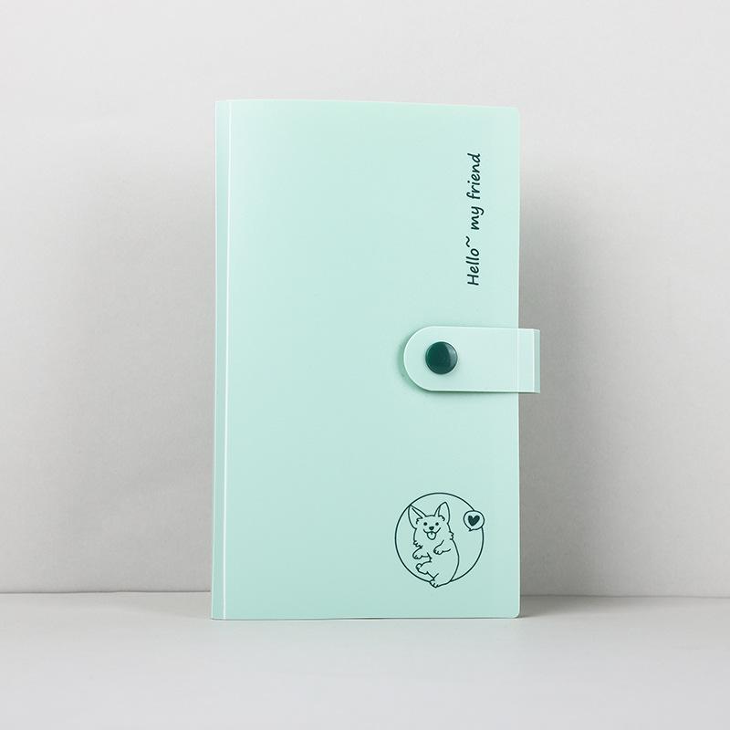 Cute Cartoon 240-Pocket 3-Inch Business Card & Photo Album