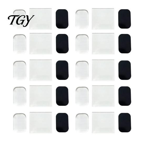 Refrigerator Magnets Craft Supplies 10Pcs DIY Fridge Magnet Kit, Clear Acrylic Magnetic Photo Frame Office Locker Set, Custom Picture Making