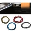 Styling Car Moulding Decorative Filler Strip Interior Exterior Set Red 5 Meters
