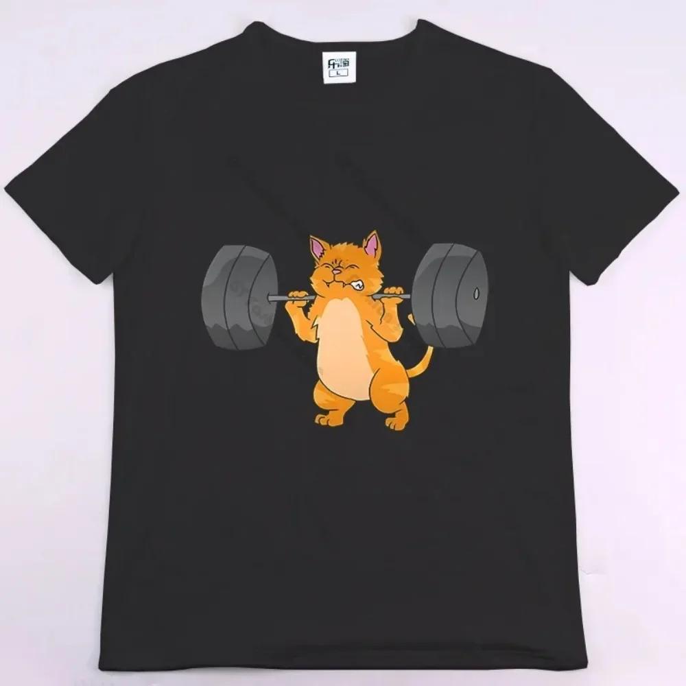 BUNS OF STEEL Králík Fitness Legrační Gym Krysa Bodybuilding Tričko s výstřihem Pánské Neformální tričko s krátkým rukávem Oversized