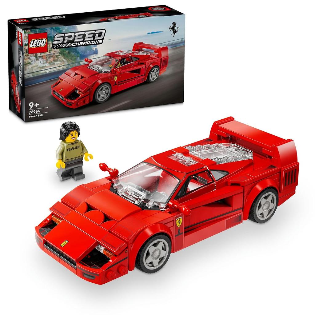 LEGO Speed Champions Ferrari F40 Supercar 76934 toy boys girls