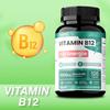 Vitamin B12 1000mcg Vegan, B12 Vitamin for Energy, Fatigue, Immune System, Vit B12 Gluten Free and GMO, Vitamin B12 Certified Pure Cyanocobalamin