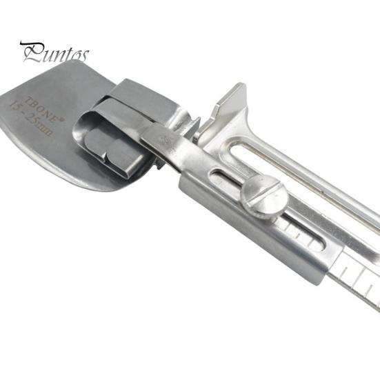 Sewing Rolled Hemmer Foot Set Upgraded 12-20mm 15-25mm Adjustable Universal Beginner Sewing Equipment