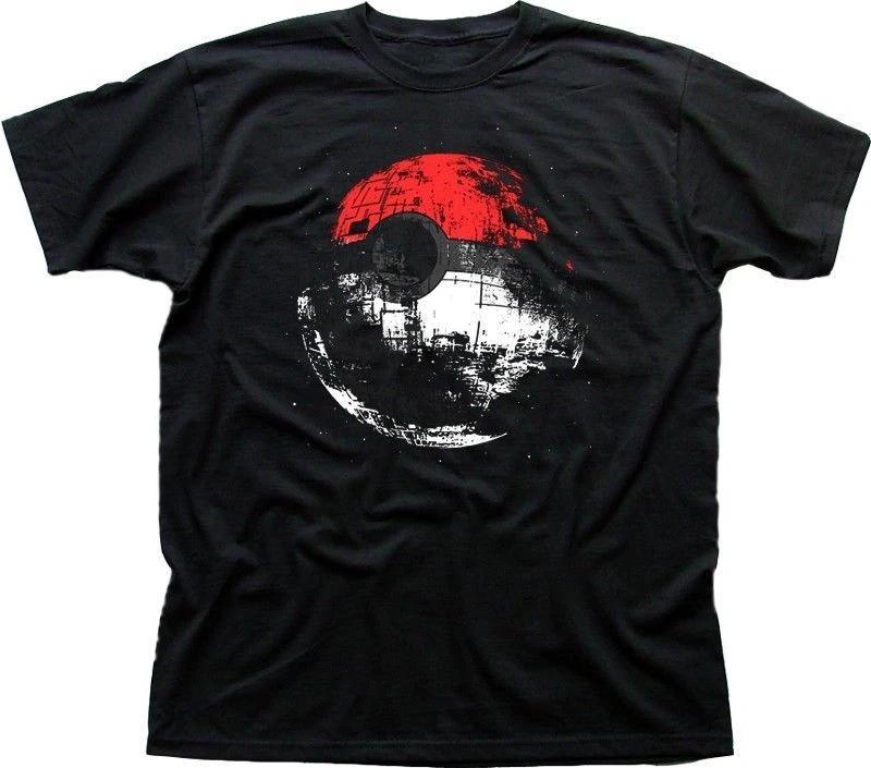 STAR WARS inspired Death Star PokeStar black t-shirt 9369 XL