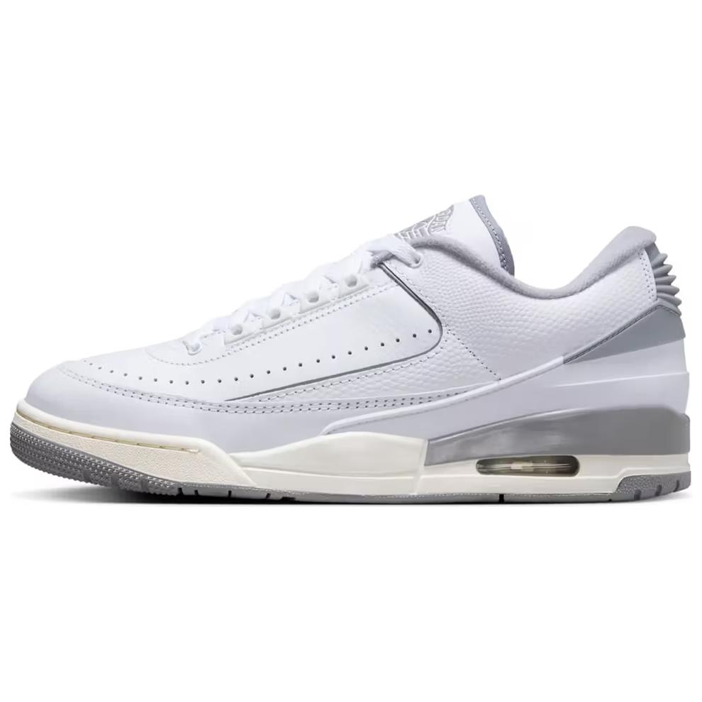 

Новые мужские баскетбольные кроссовки Jordan Air Jordan 2/3 Retro Low Белый Цементный серый FD0383-101 41