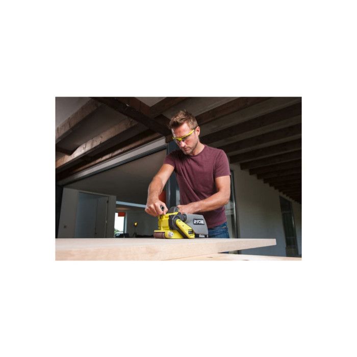Ponceuse à bande 75 mm RYOBI 18V One+ sans batterie ni chargeur R18BS-0
