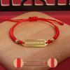 Title Bracelet of the Winning Gold List in the College Entrance Examination for Students, Go Ashore, Cheer up, Red Rope Pass Every Exam Carrying Strap