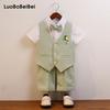 LUOBOBEIBEI Boys' Summer Vest Suit Set