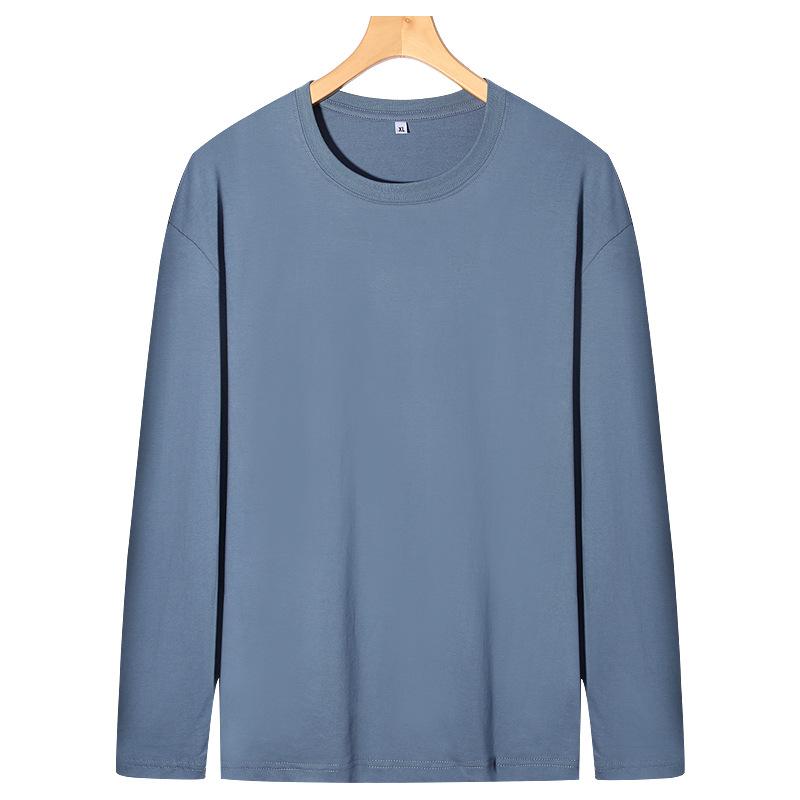 

4XL 5XL Футболки великих розмірів Чоловічі бавовняні топи з довгими рукавами Чоловічі футболки Базові однотонні футболки Футболки Нижня білизна 5XL