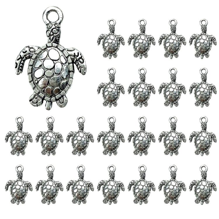 Set of 100 Oceans Jewelry Pendant Sea Themed Shaped Ornament Bracelet Necklace Accessories Stylish Women Bag Decoration