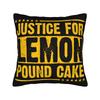 Federa per Cuscino Afroman Lemon Pound Cake Prodotto Morbida Copertura per Cuscino Custodia per Cuscino Decorazione Sedile Multimisura