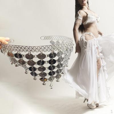 Belly Dance Headband with Shimmering Accents