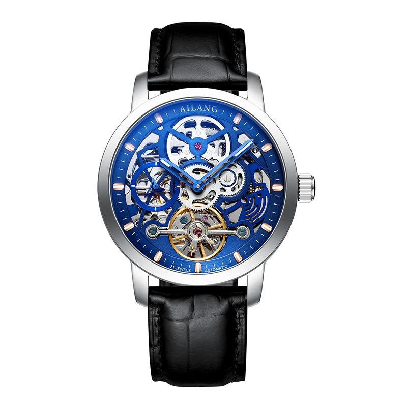 AILANG Neue Uhr Herren Mechanische Uhr Skelett Vollautomatische Mechanische Uhr Modeuhr