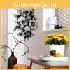 And Halloween Black White Skull And Flower Home Decoration Wall Stickers