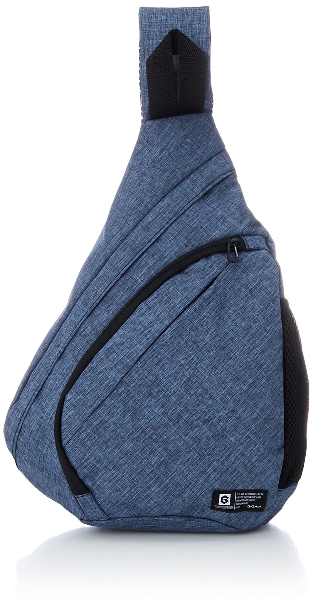 

Triangle Shoulder Bag GLADIATOR Mok Blue F [COCOS Nobuoka] G-079